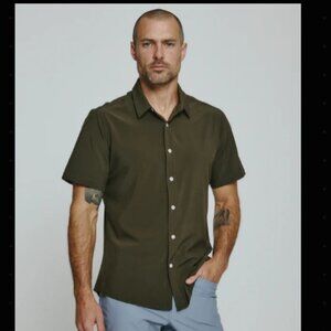 7 Diamonds Olive Sienna Short Sleeve Shirt